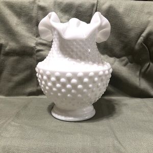 Vintage Hobnail vase